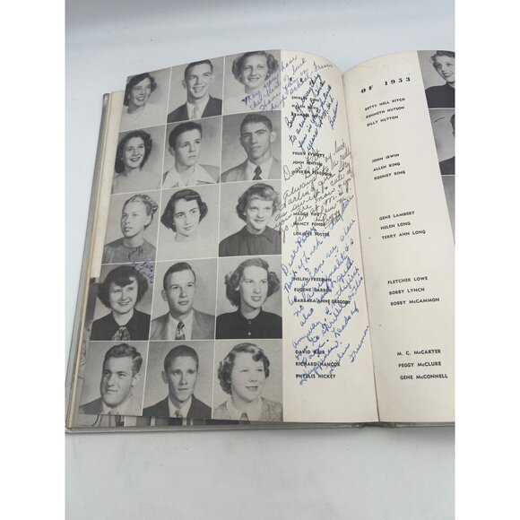 1952 Appalachian Yearbook Maryville High School Rebels Vintage Tennessee - Picture 8 of 10